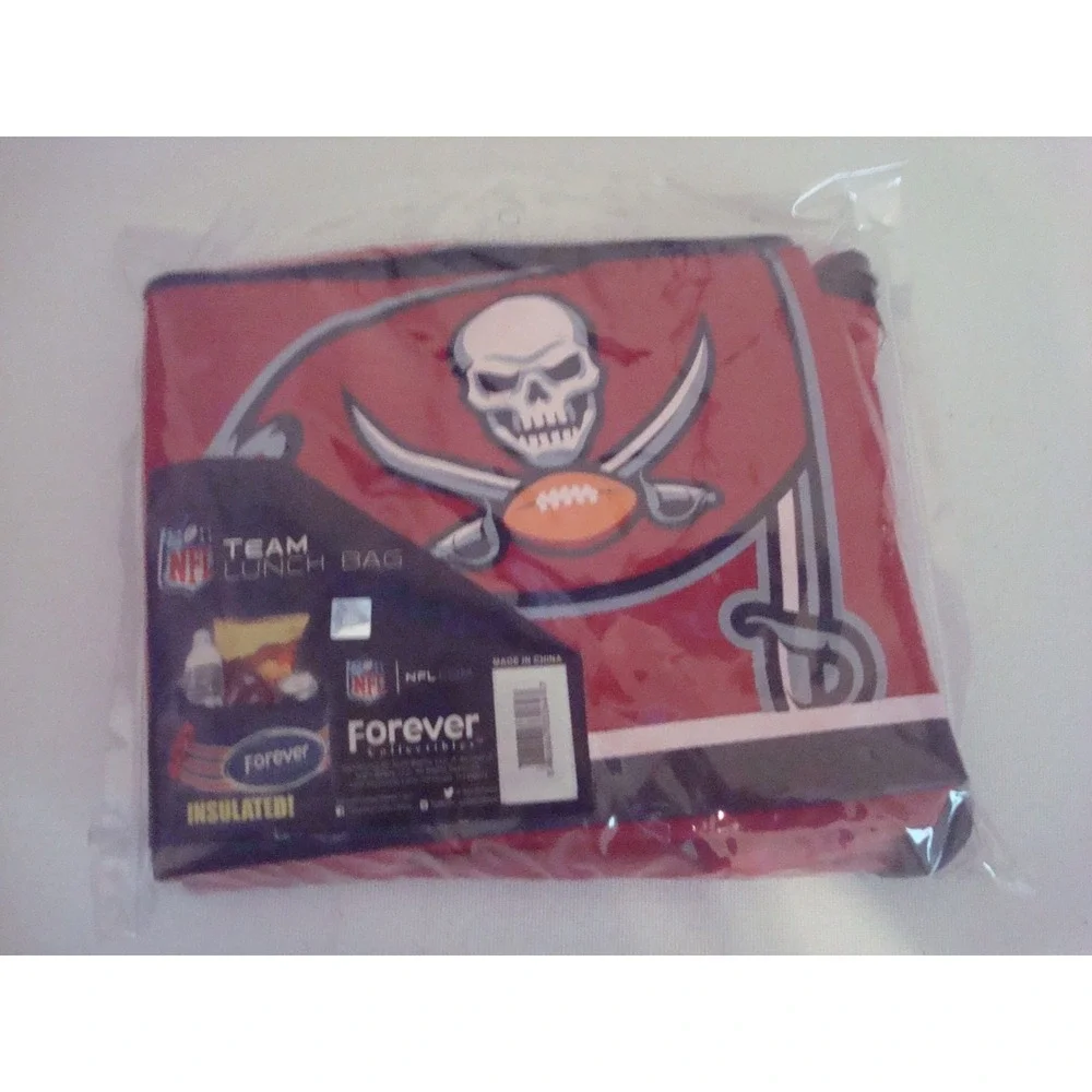 Tampa Bay Buccaneers Team Logo Lunch Bag Cooler‎
